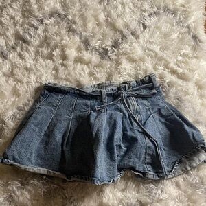 Wild Fable Blue Denim Mini Skirt